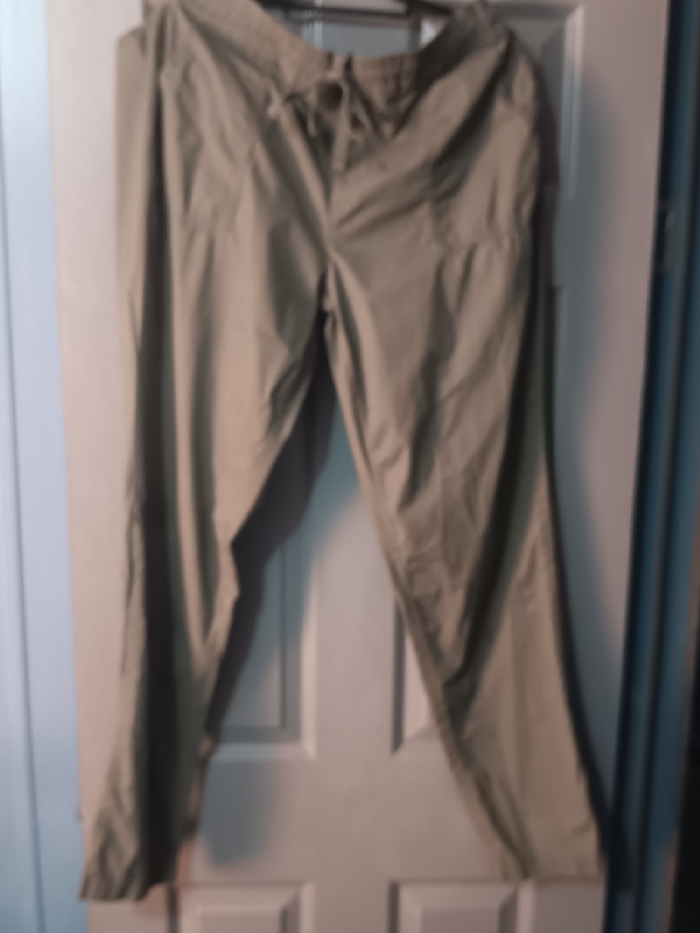 torrid Women's Drawstring Chinos in Dark Khaki 1 Tall